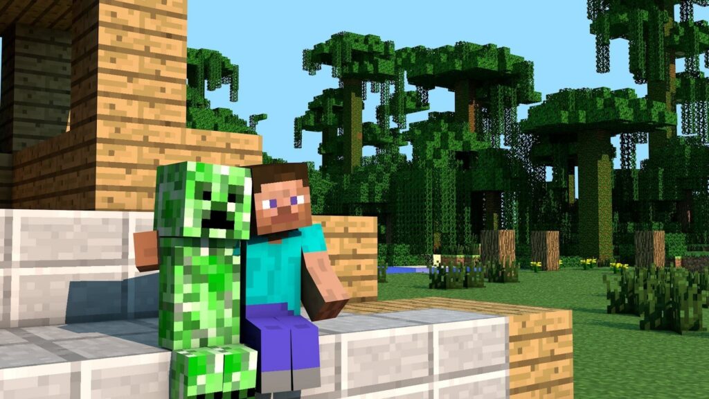 Скриншот игры «Minecraft VR»