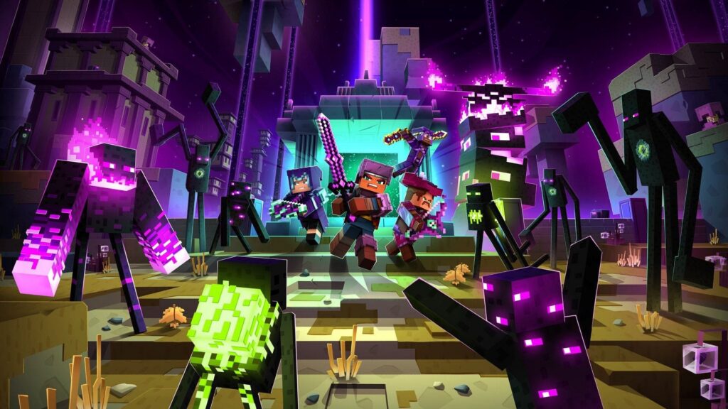 Скриншот игры «Minecraft VR»