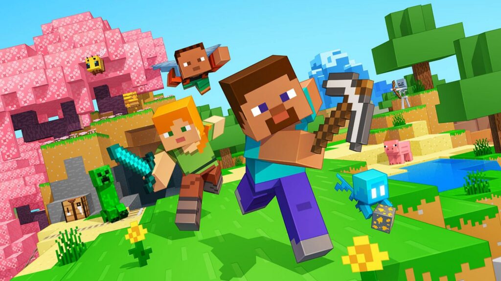 Скриншот игры «Minecraft VR»