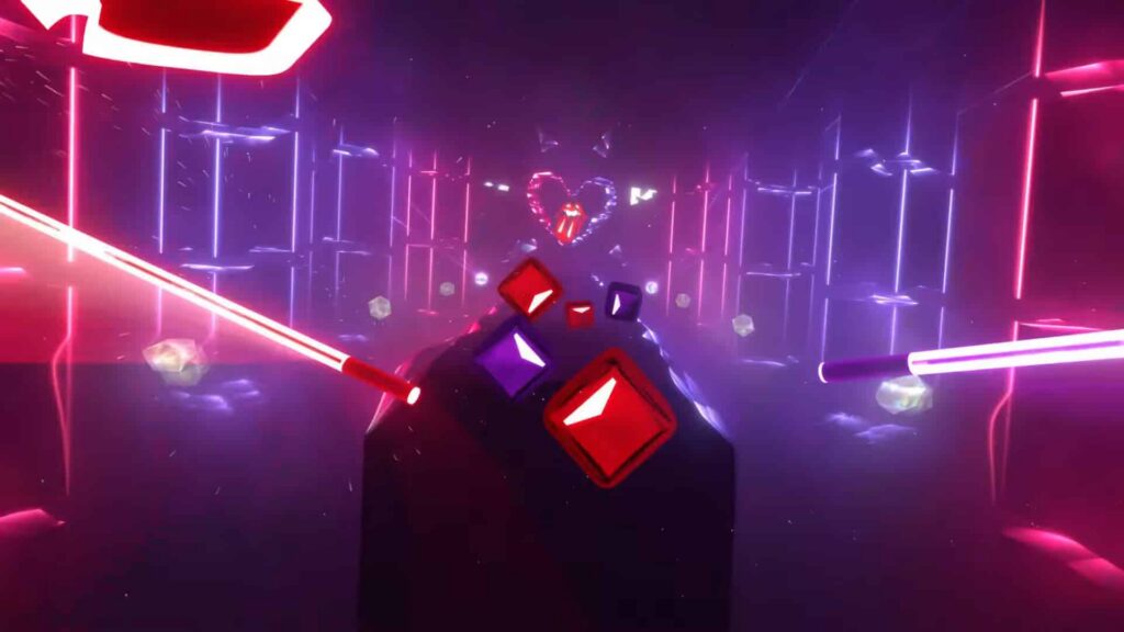 Скриншот игры «Beat Saber»