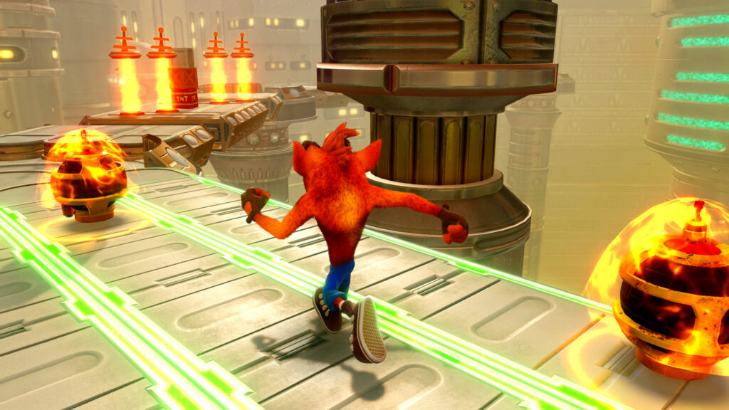 Скриншот игры «Crash Bandicoot N. Sane Trilogy»