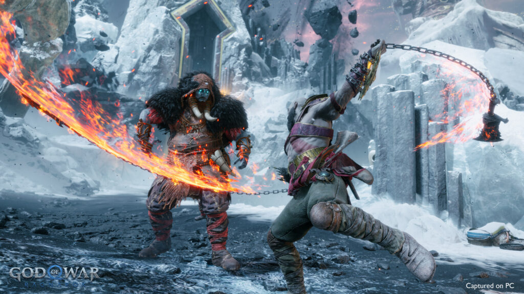 Скриншот игры «God of War Ragnarök»