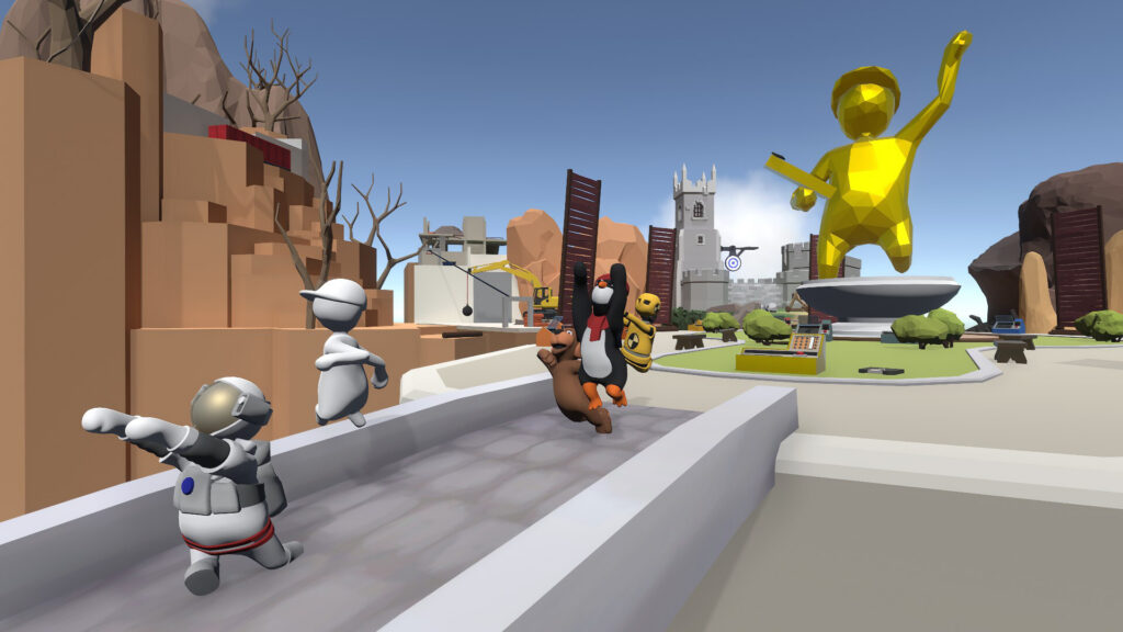Скриншот игры «Human: Fall Flat»