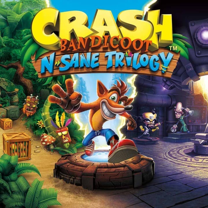 Обложка игры «Crash Bandicoot N. Sane Trilogy»