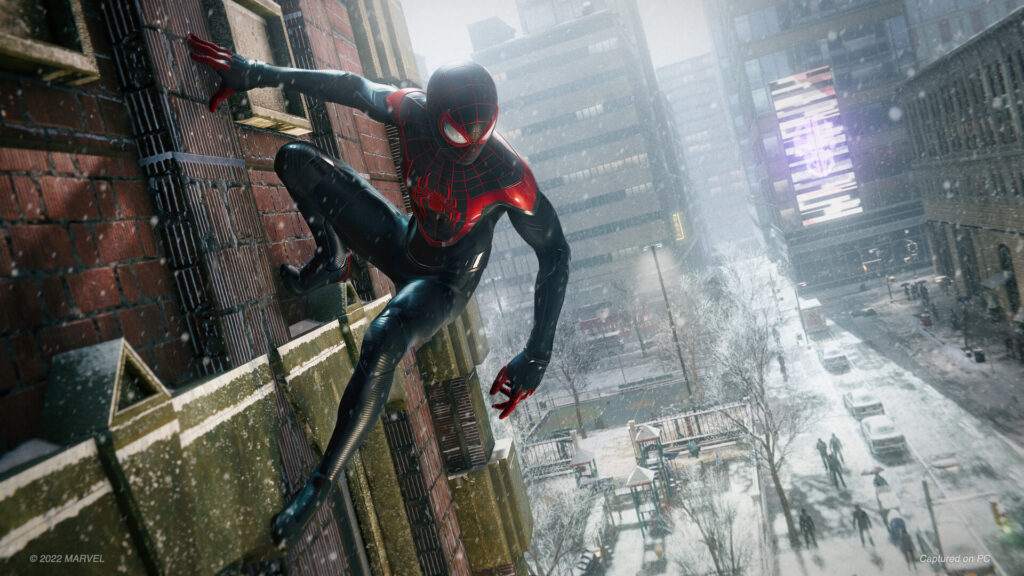 Скриншот игры «Marvel's Spider-Man: Miles Morales»