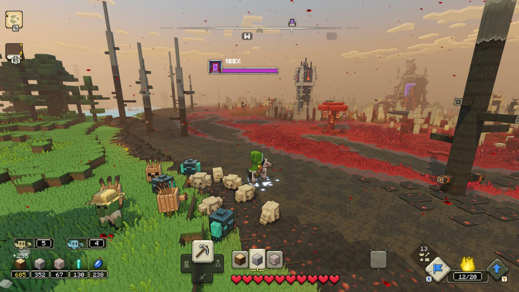 Скриншот игры «Minecraft Legends»