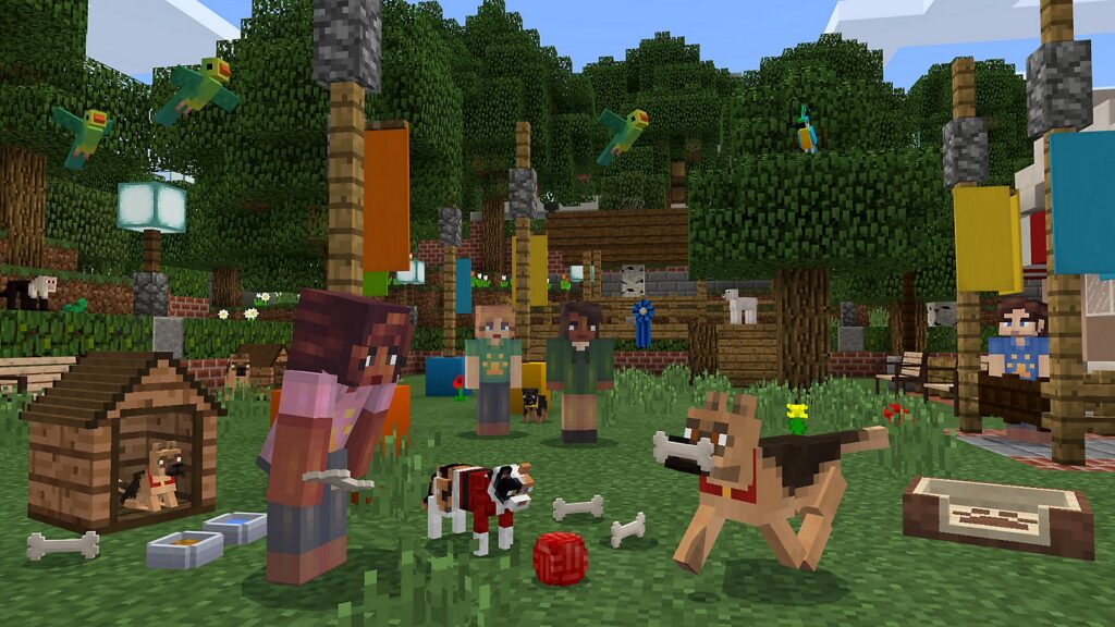 Скриншот игры «Minecraft»