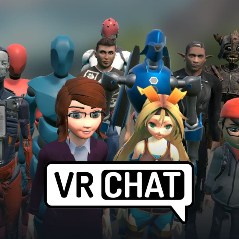 Обложка игры «VR CHAT»