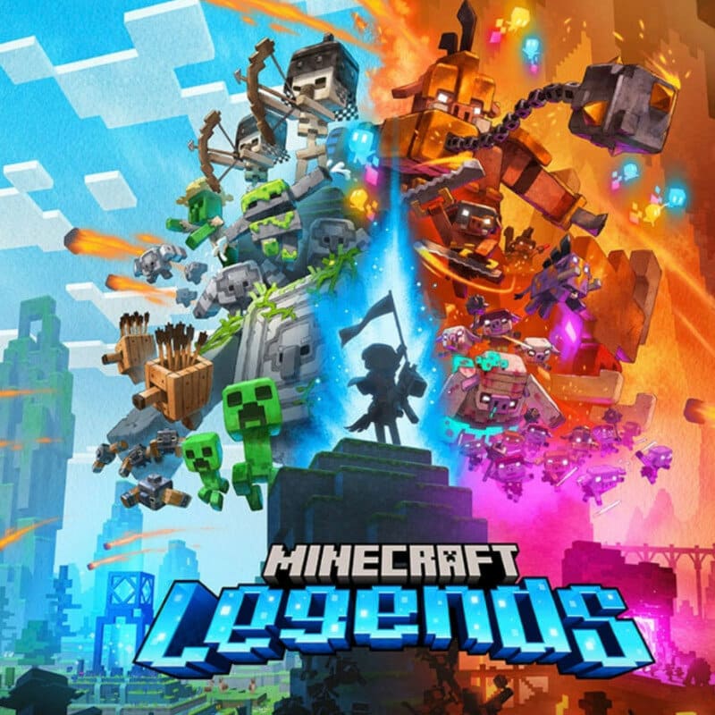 Обложка игры «Minecraft Legends»