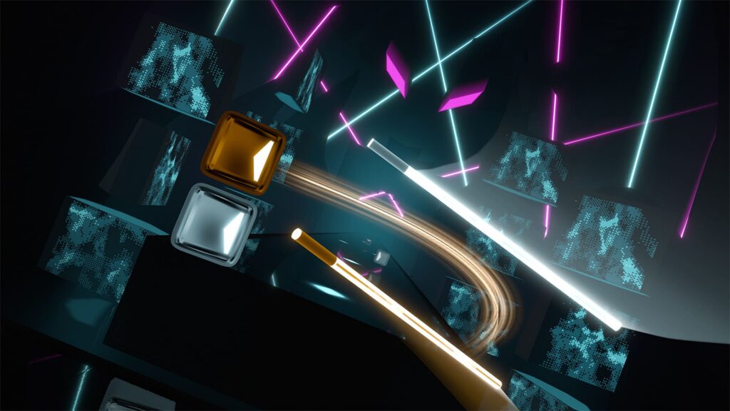 Скриншот игры «Beat Saber»