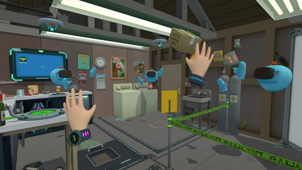 Скриншот игры «RICK AND MORTY: VIRTUAL RICK-ALITY»
