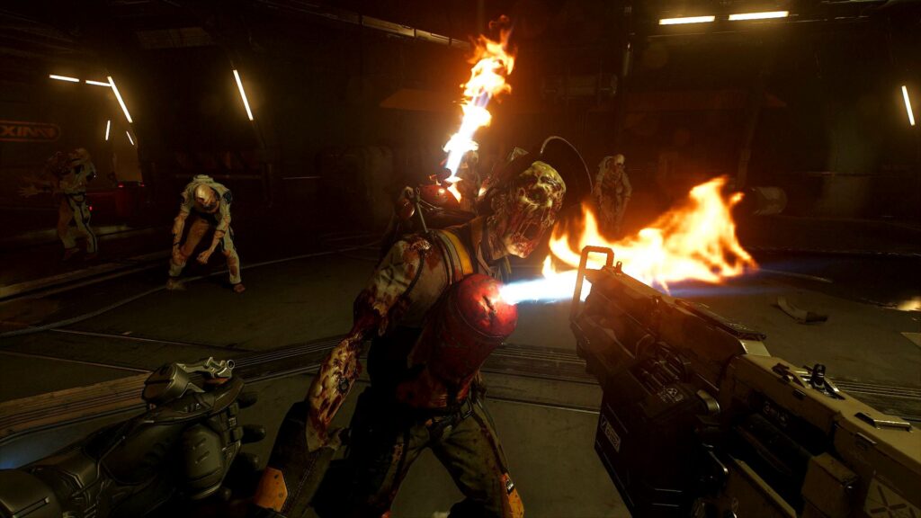 Скриншот игры «Doom VFR»