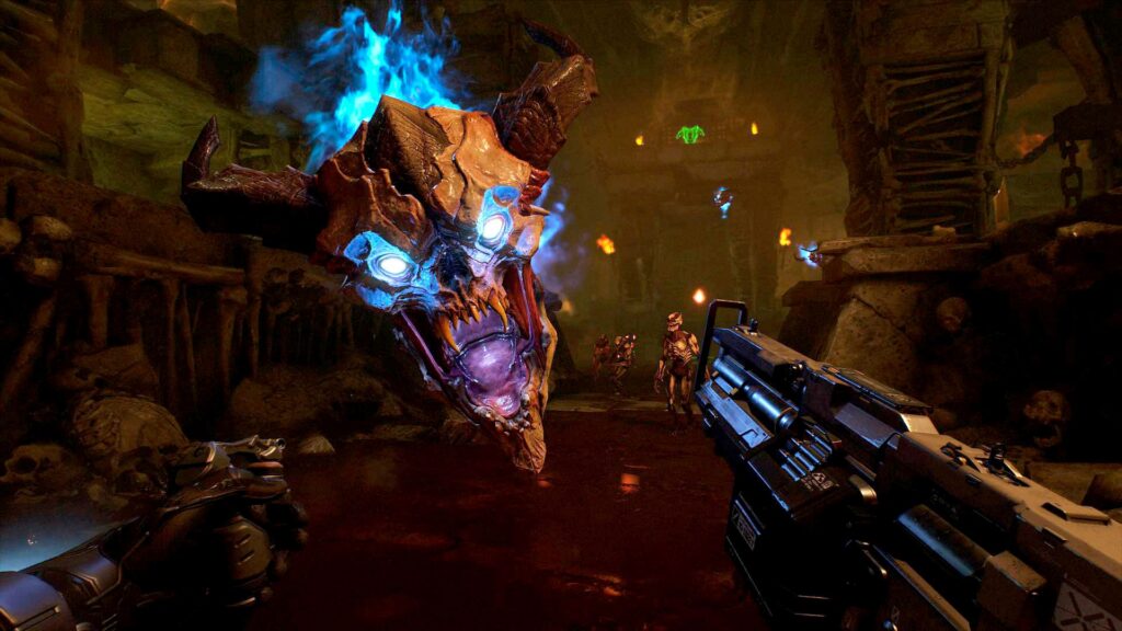Скриншот игры «Doom VFR»