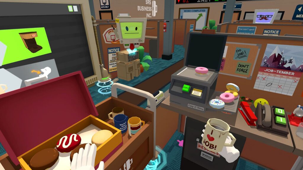 Скриншот игры «Job Simulator»