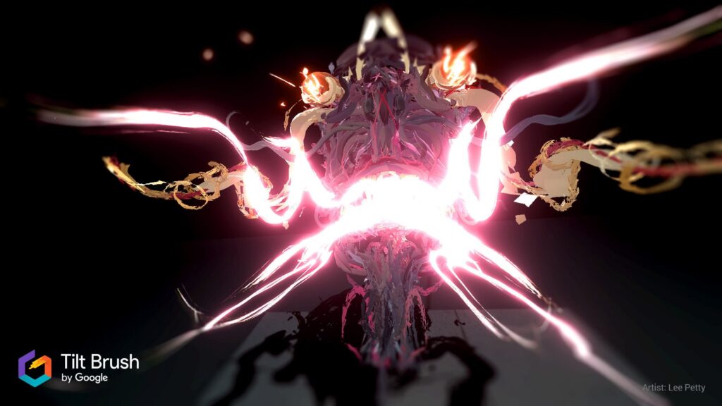 Скриншот игры «Tilt Brush»