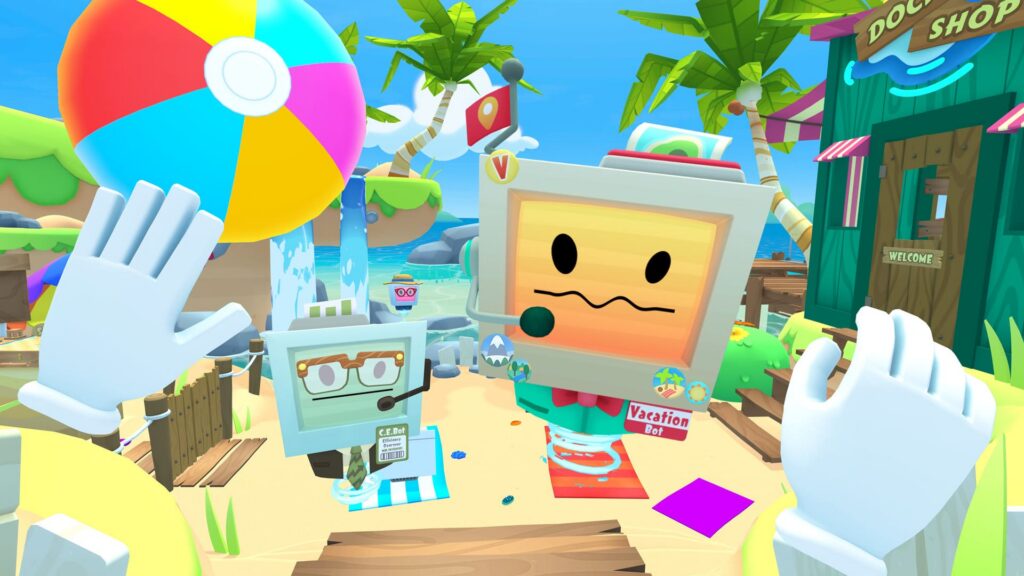 Скриншот игры «Vacation Simulator»