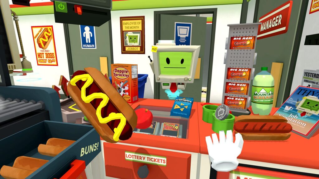 Скриншот игры «Job Simulator»