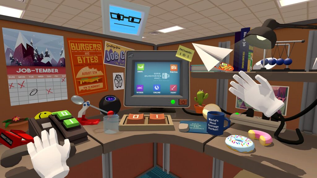 Скриншот игры «Job Simulator»