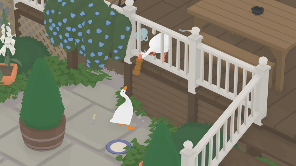 Скриншот игры «Untitled Goose Game»